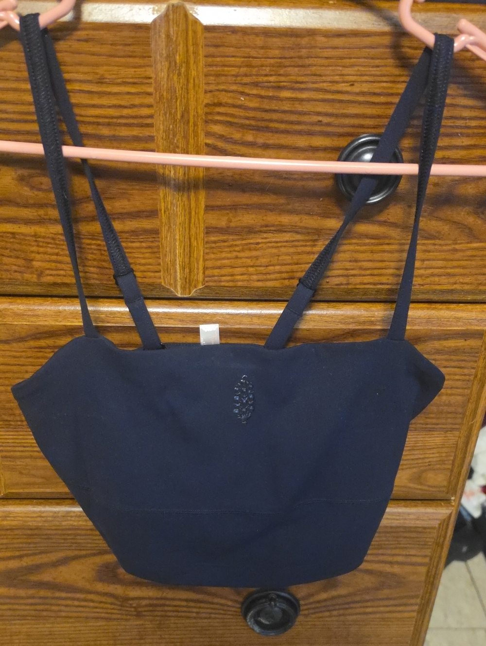 FP Movement by Free People Black Strappy Bandeau Bralette